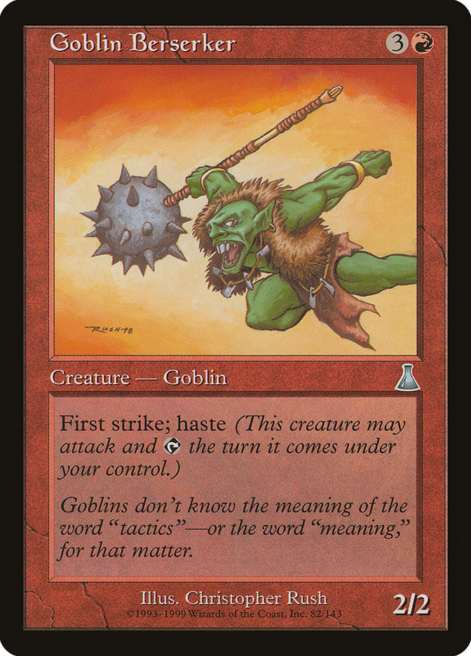 Goblin Berserker [Urza's Destiny] | PLUS EV GAMES 