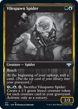 Vilespawn Spider [Innistrad: Double Feature] | PLUS EV GAMES 