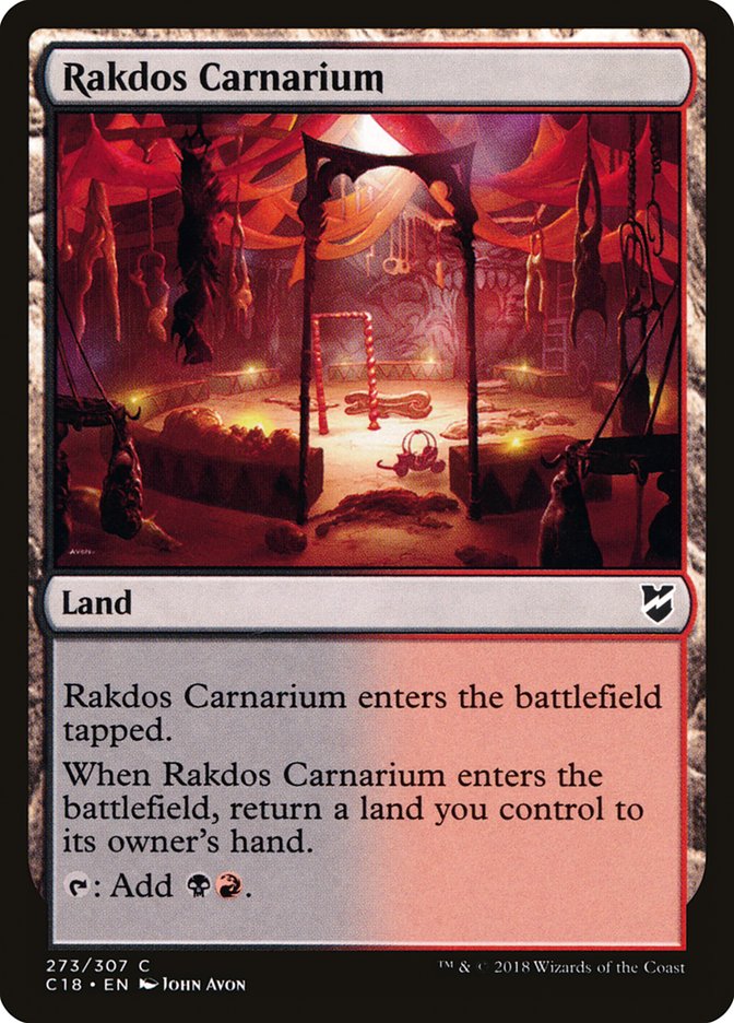 Rakdos Carnarium [Commander 2018] | PLUS EV GAMES 