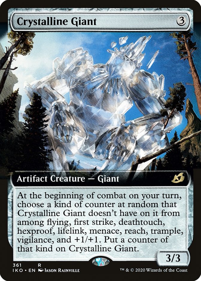 Crystalline Giant (Extended Art) [Ikoria: Lair of Behemoths] | PLUS EV GAMES 