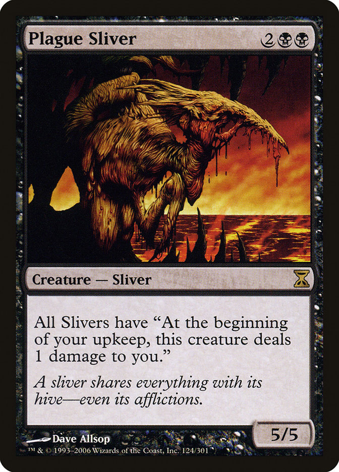 Plague Sliver [Time Spiral] | PLUS EV GAMES 