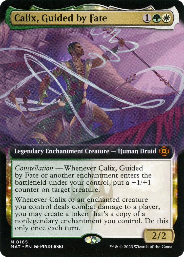 Calix, Guided by Fate (Extended Art) [March of the Machine: The Aftermath] | PLUS EV GAMES 
