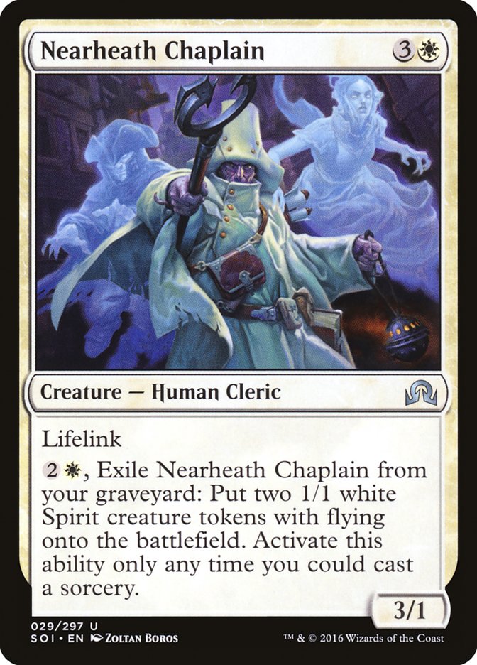 Nearheath Chaplain [Shadows over Innistrad] | PLUS EV GAMES 