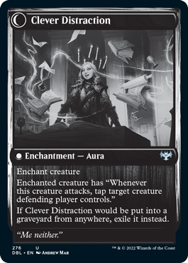 Distracting Geist // Clever Distraction [Innistrad: Double Feature] | PLUS EV GAMES 