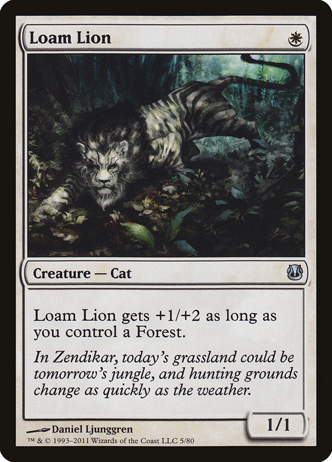 Loam Lion [Duel Decks: Ajani vs. Nicol Bolas] | PLUS EV GAMES 