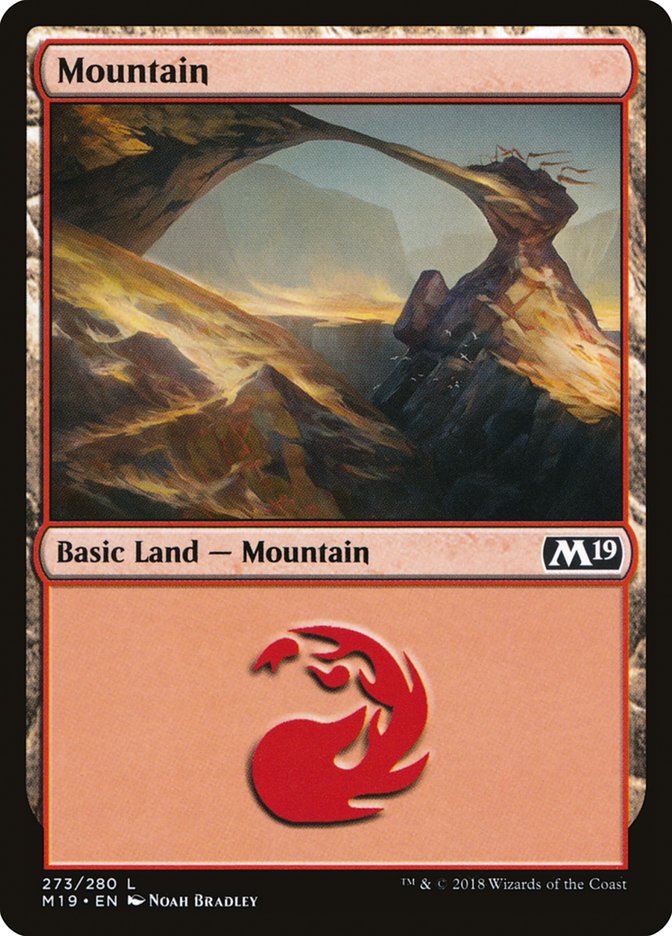 Mountain (273) [Core Set 2019] | PLUS EV GAMES 