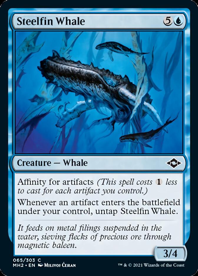 Steelfin Whale [Modern Horizons 2] | PLUS EV GAMES 