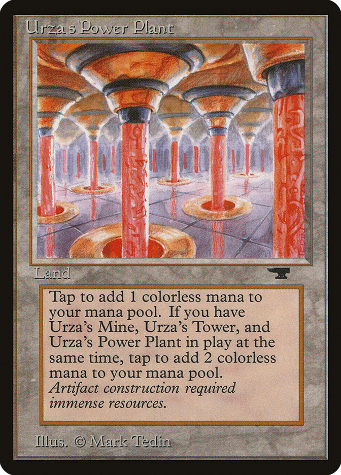 Urza's Power Plant (Red Columns) [Antiquities] | PLUS EV GAMES 