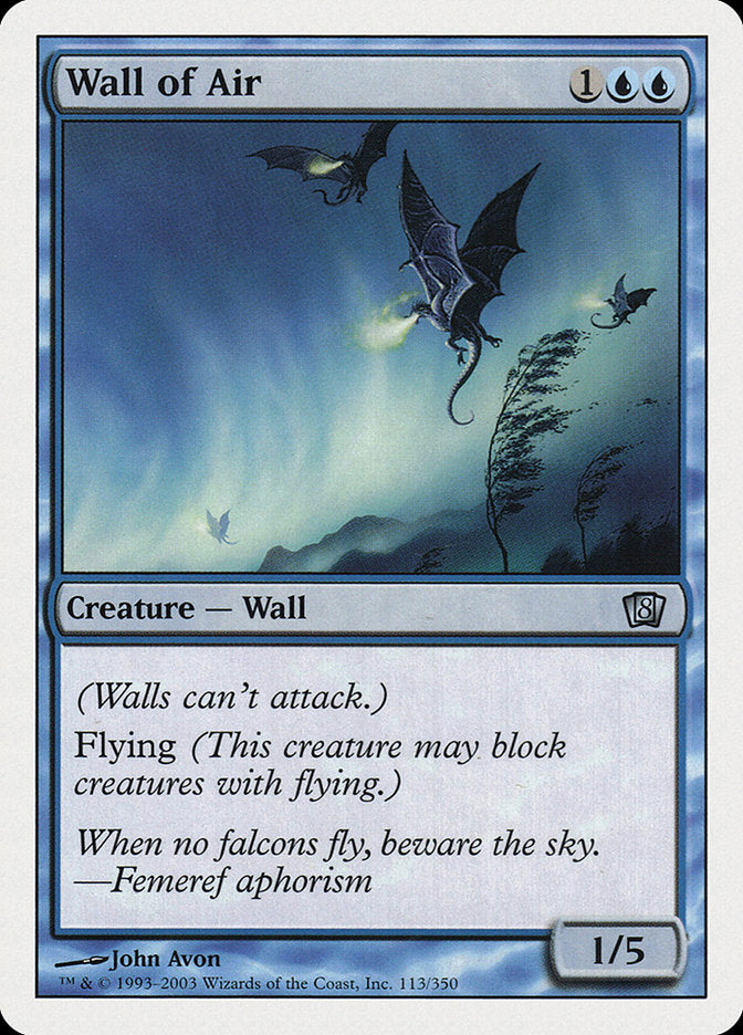 Wall of Air [Eighth Edition] | PLUS EV GAMES 