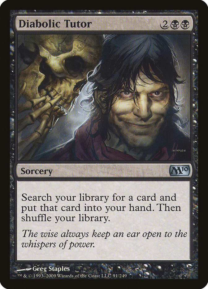 Diabolic Tutor [Magic 2010] | PLUS EV GAMES 