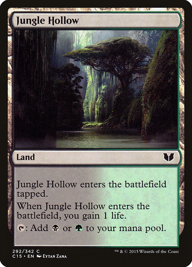 Jungle Hollow [Commander 2015] | PLUS EV GAMES 