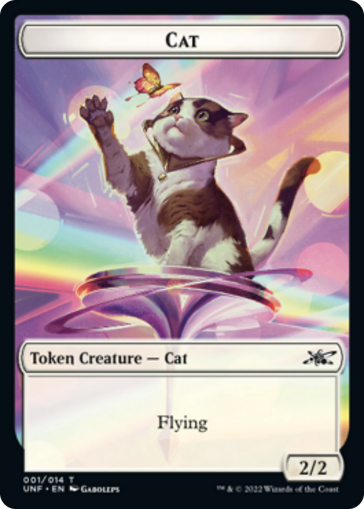 Cat // Food (11) Double-sided Token [Unfinity Tokens] | PLUS EV GAMES 