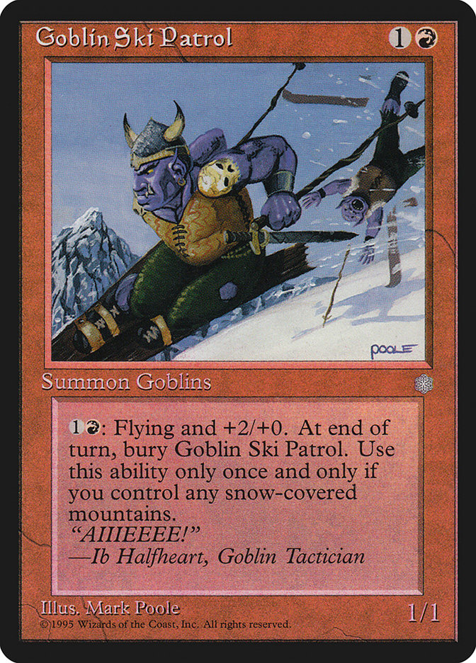 Goblin Ski Patrol [Ice Age] | PLUS EV GAMES 