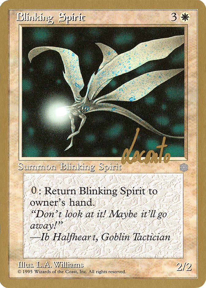 Blinking Spirit (Michael Loconto) [Pro Tour Collector Set] | PLUS EV GAMES 