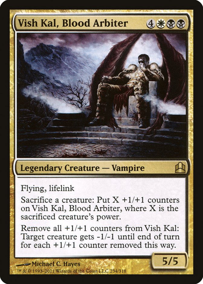 Vish Kal, Blood Arbiter [Commander 2011] | PLUS EV GAMES 