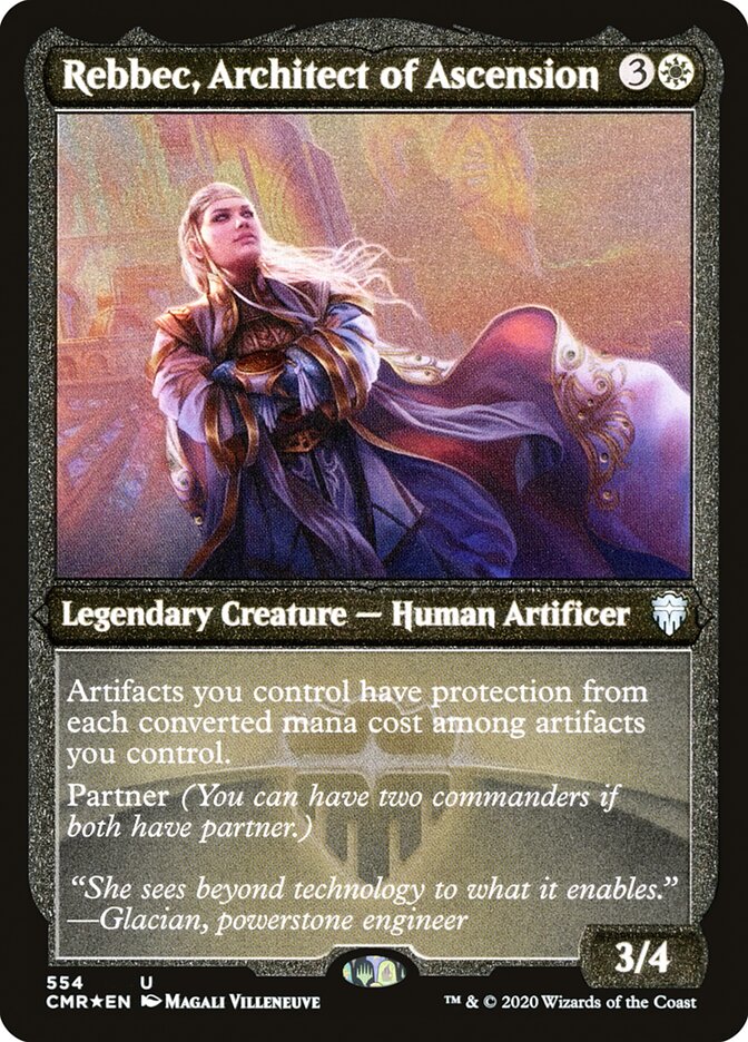 Rebbec, Architect of Ascension [Commander Legends Etched] | PLUS EV GAMES 