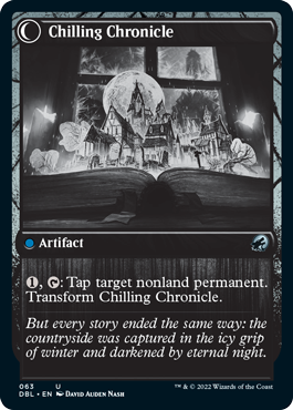 Mysterious Tome // Chilling Chronicle [Innistrad: Double Feature] | PLUS EV GAMES 