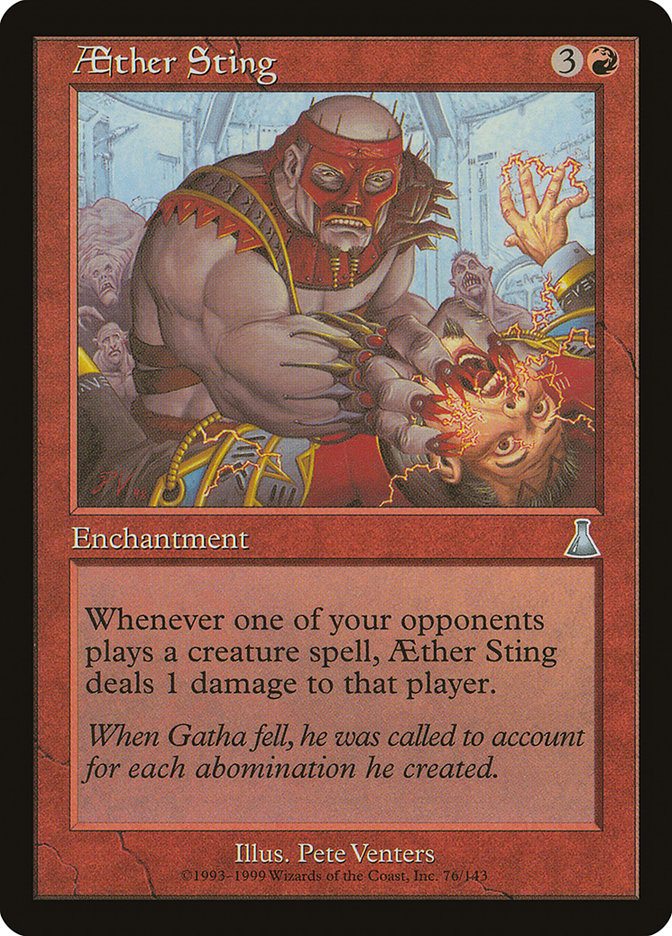 Aether Sting [Urza's Destiny] | PLUS EV GAMES 