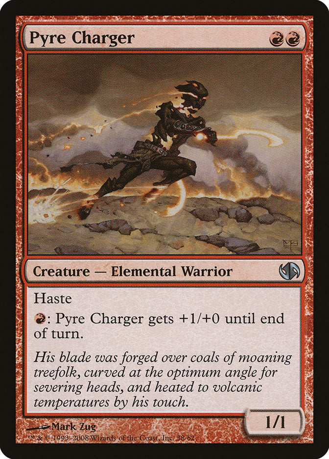 Pyre Charger [Duel Decks: Jace vs. Chandra] | PLUS EV GAMES 
