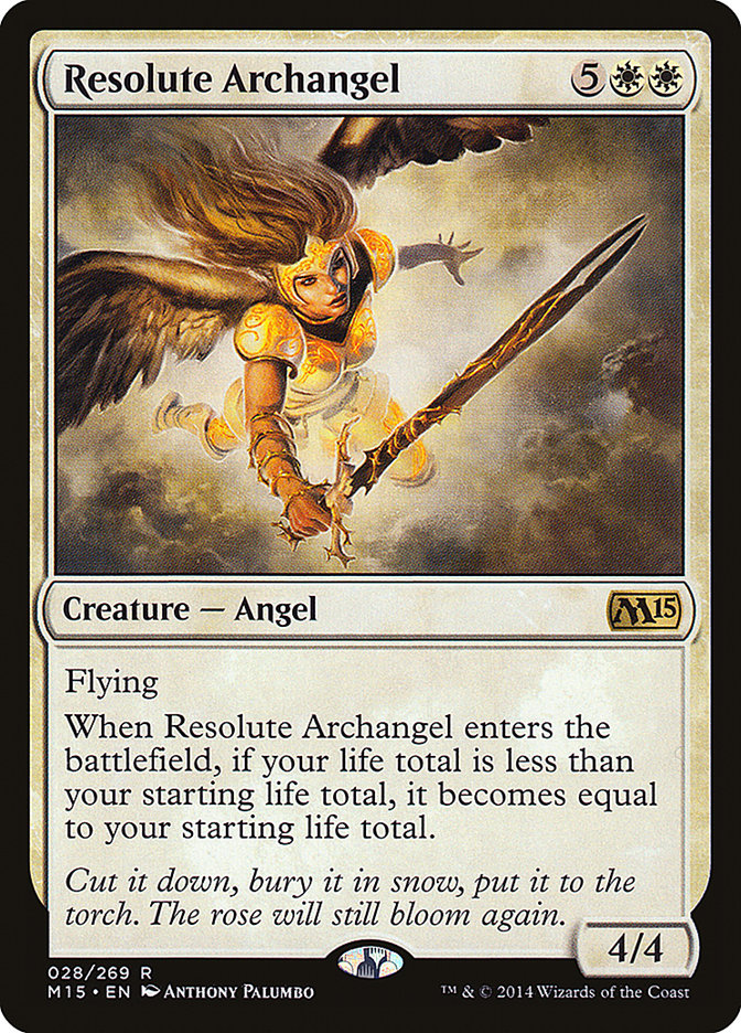 Resolute Archangel [Magic 2015] | PLUS EV GAMES 