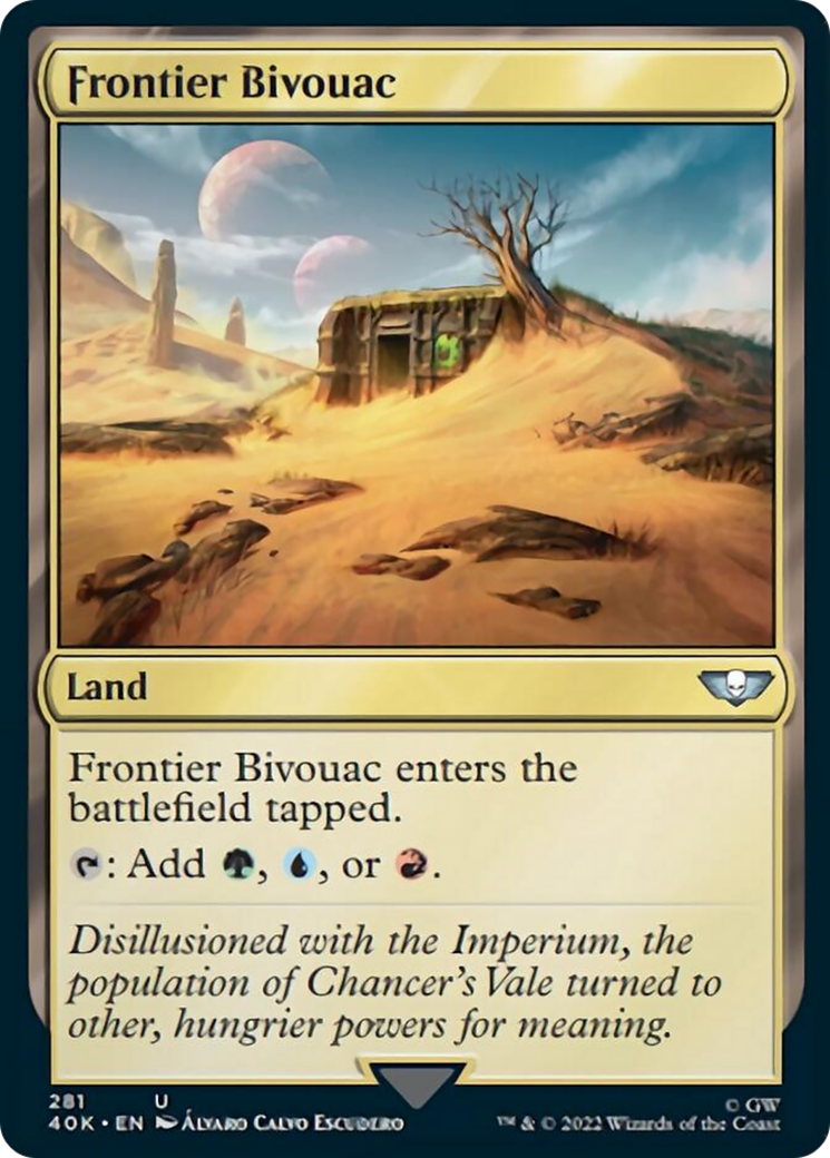 Frontier Bivouac [Universes Beyond: Warhammer 40,000] | PLUS EV GAMES 