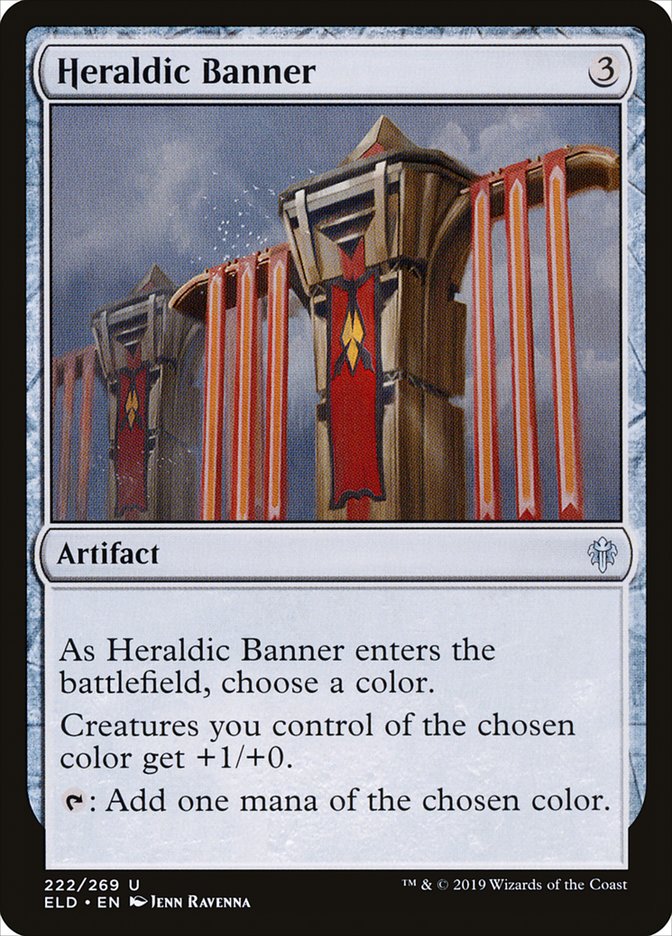 Heraldic Banner [Throne of Eldraine] | PLUS EV GAMES 
