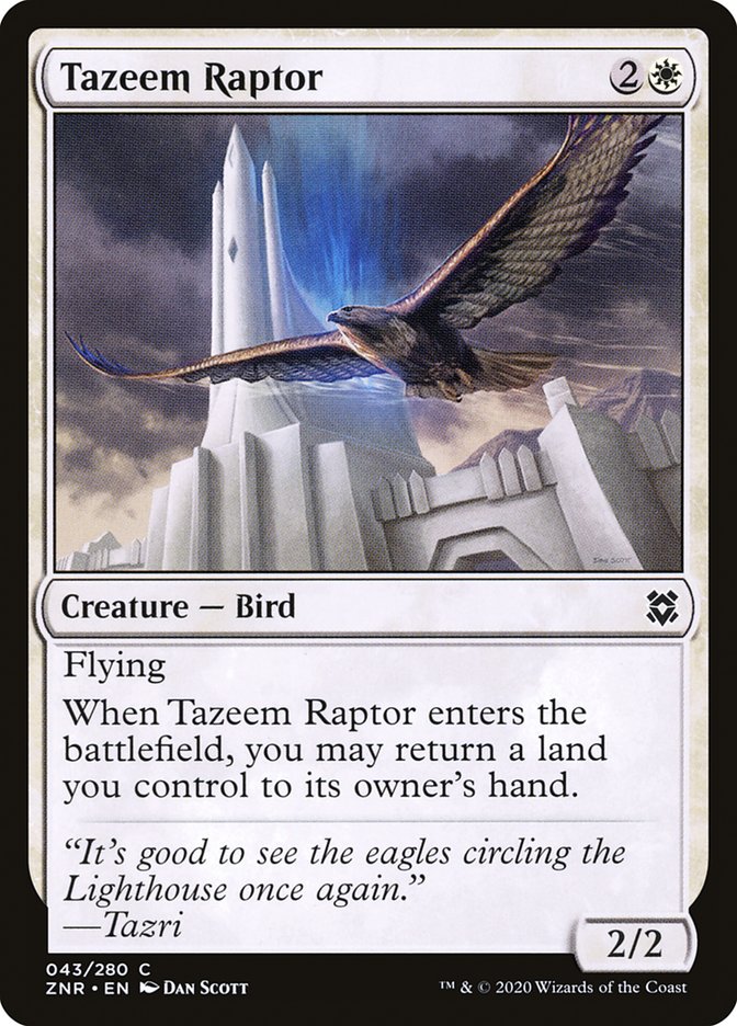 Tazeem Raptor [Zendikar Rising] | PLUS EV GAMES 