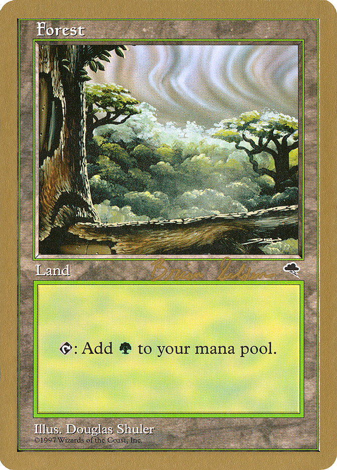 Forest (bs349) (Brian Selden) [World Championship Decks 1998] | PLUS EV GAMES 