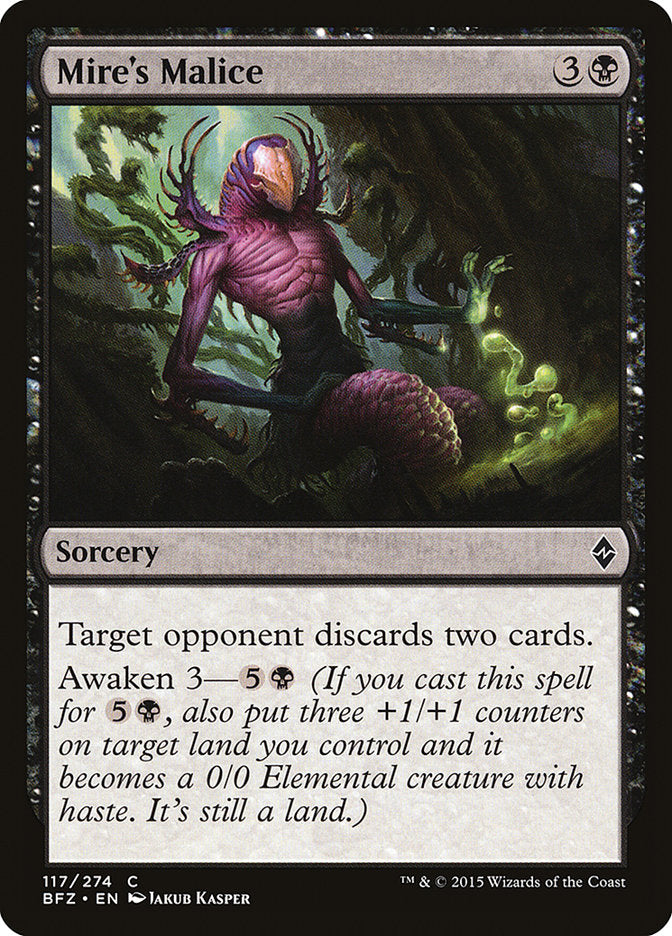 Mire's Malice [Battle for Zendikar] | PLUS EV GAMES 