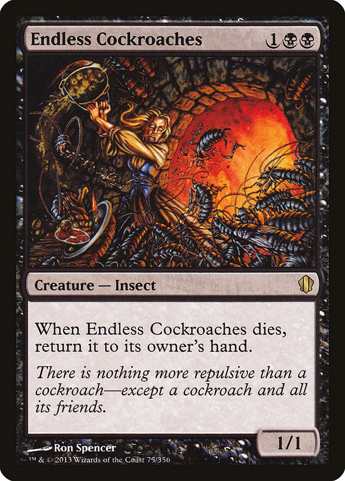 Endless Cockroaches [Commander 2013] | PLUS EV GAMES 