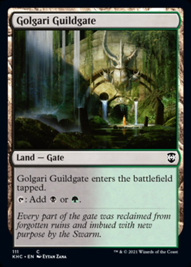 Golgari Guildgate [Kaldheim Commander] | PLUS EV GAMES 