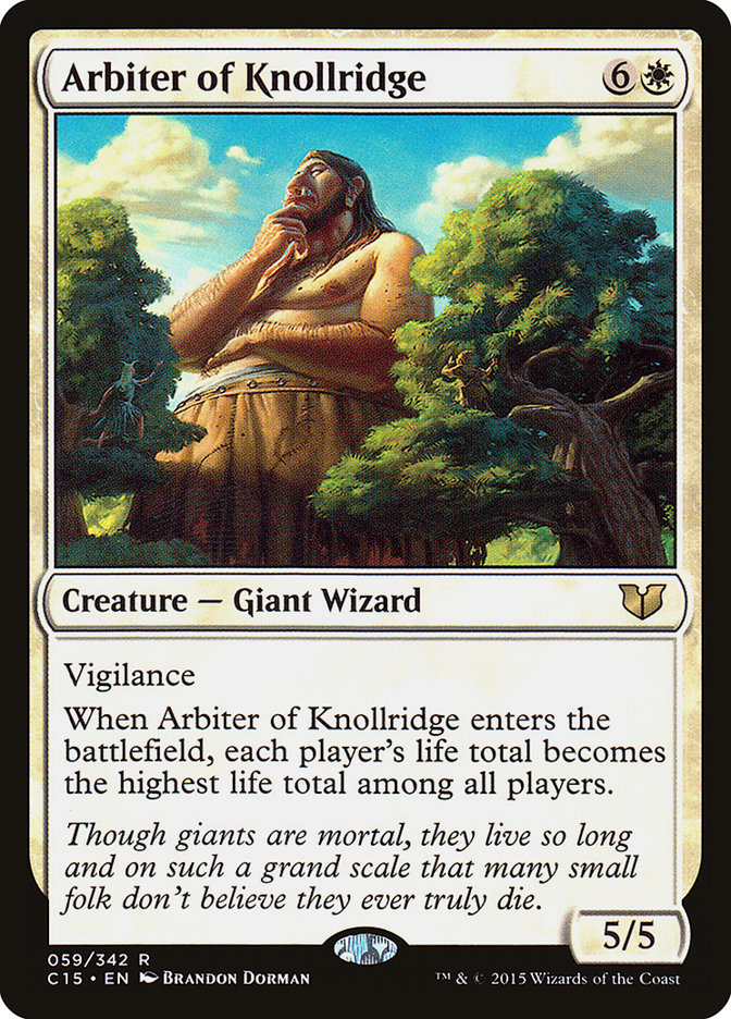 Arbiter of Knollridge [Commander 2015] | PLUS EV GAMES 