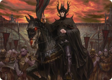 The Mouth of Sauron Art Card [The Lord of the Rings: Tales of Middle-earth Art Series] | PLUS EV GAMES 