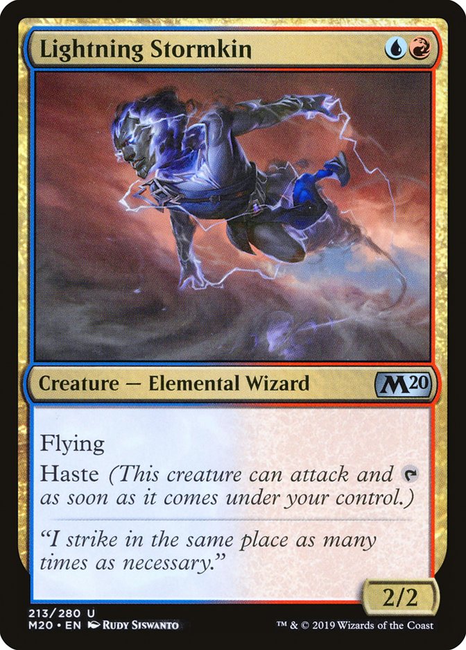 Lightning Stormkin [Core Set 2020] | PLUS EV GAMES 