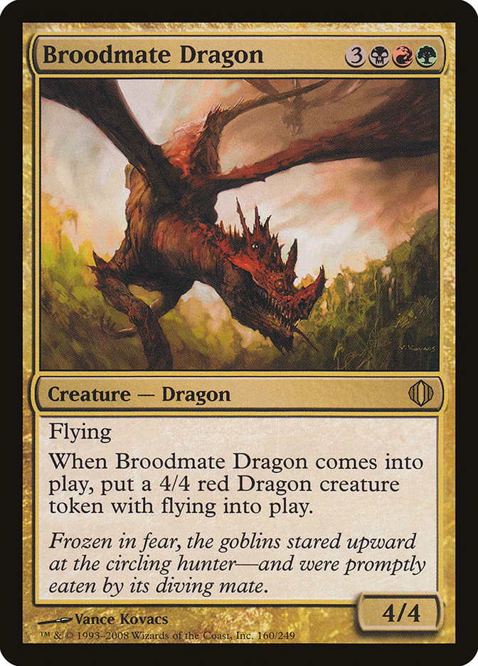 Broodmate Dragon [Shards of Alara] | PLUS EV GAMES 