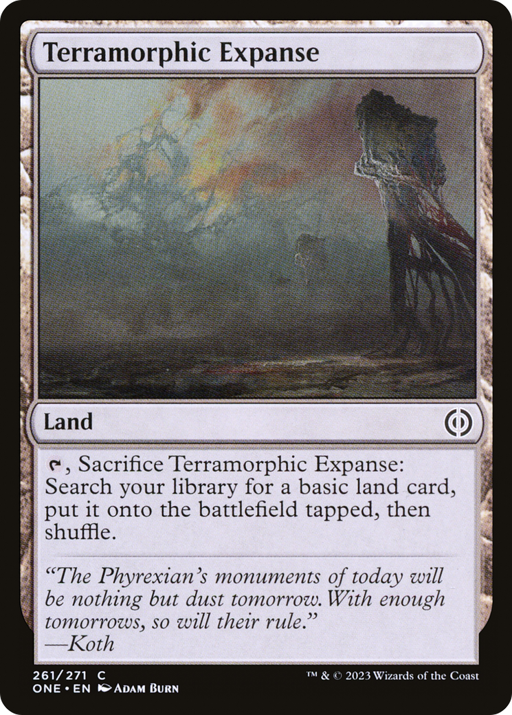 Terramorphic Expanse [Phyrexia: All Will Be One] | PLUS EV GAMES 