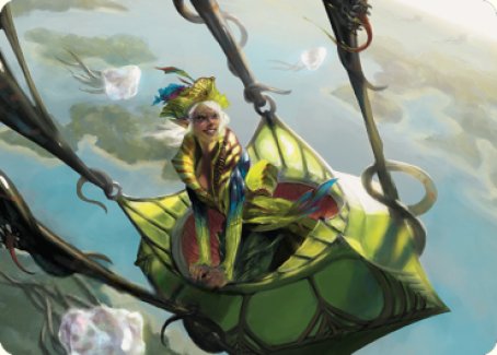 Nael, Avizoa Aeronaut Art Card [Dominaria United Art Series] | PLUS EV GAMES 