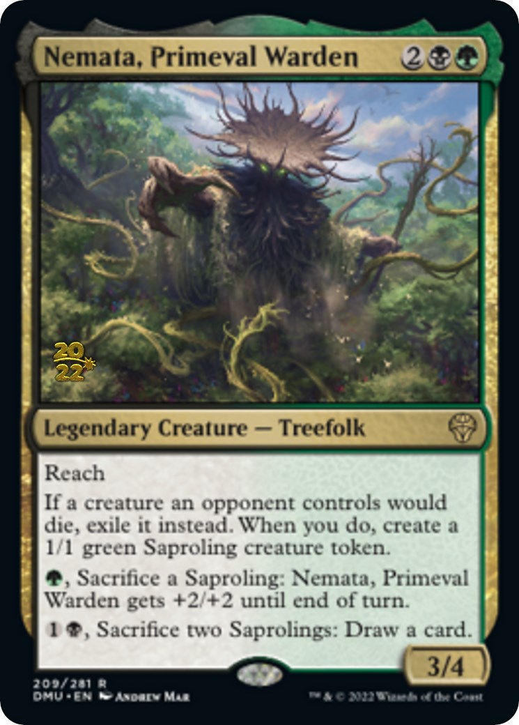 Nemata, Primeval Warden [Dominaria United Prerelease Promos] | PLUS EV GAMES 