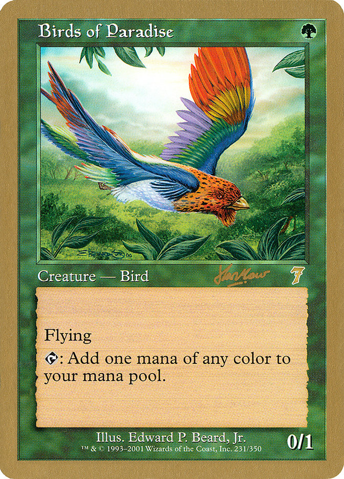 Birds of Paradise (Sim Han How) [World Championship Decks 2002] | PLUS EV GAMES 