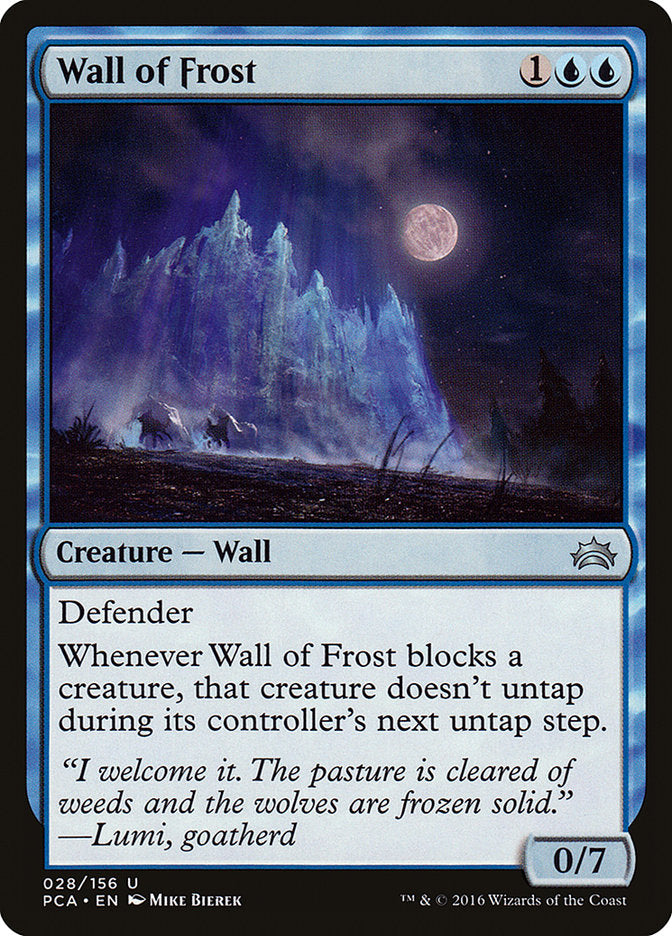 Wall of Frost [Planechase Anthology] | PLUS EV GAMES 