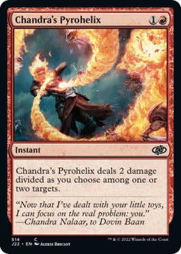 Chandra's Pyrohelix [Jumpstart 2022] | PLUS EV GAMES 