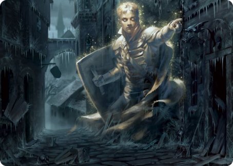 Dennick, Pious Apparition Art Card [Innistrad: Midnight Hunt Art Series] | PLUS EV GAMES 