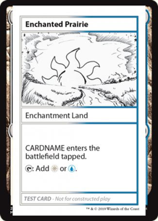 Enchanted Prairie (2021 Edition) [Mystery Booster Playtest Cards] | PLUS EV GAMES 