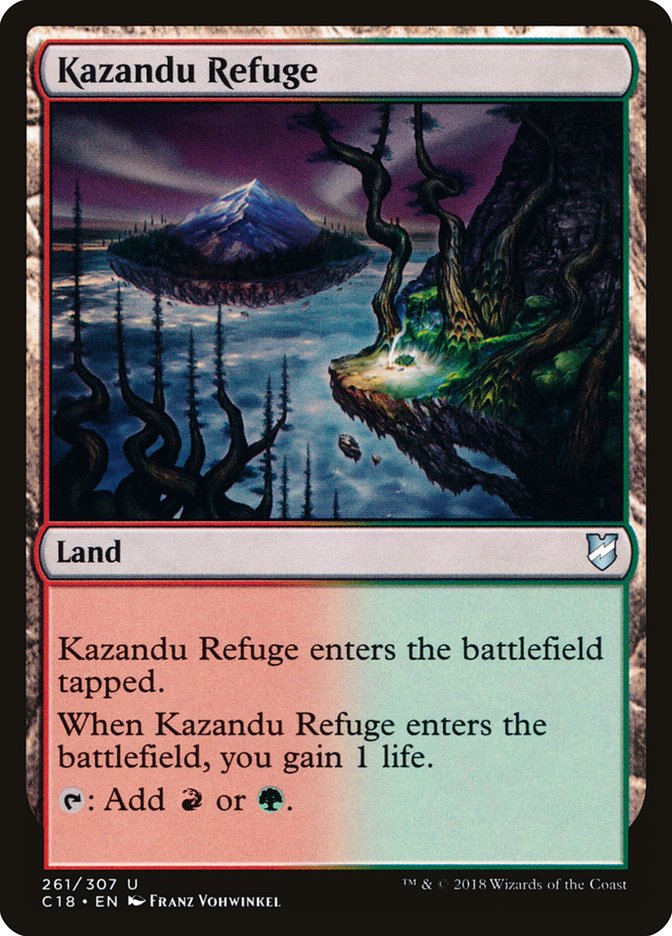 Kazandu Refuge [Commander 2018] | PLUS EV GAMES 