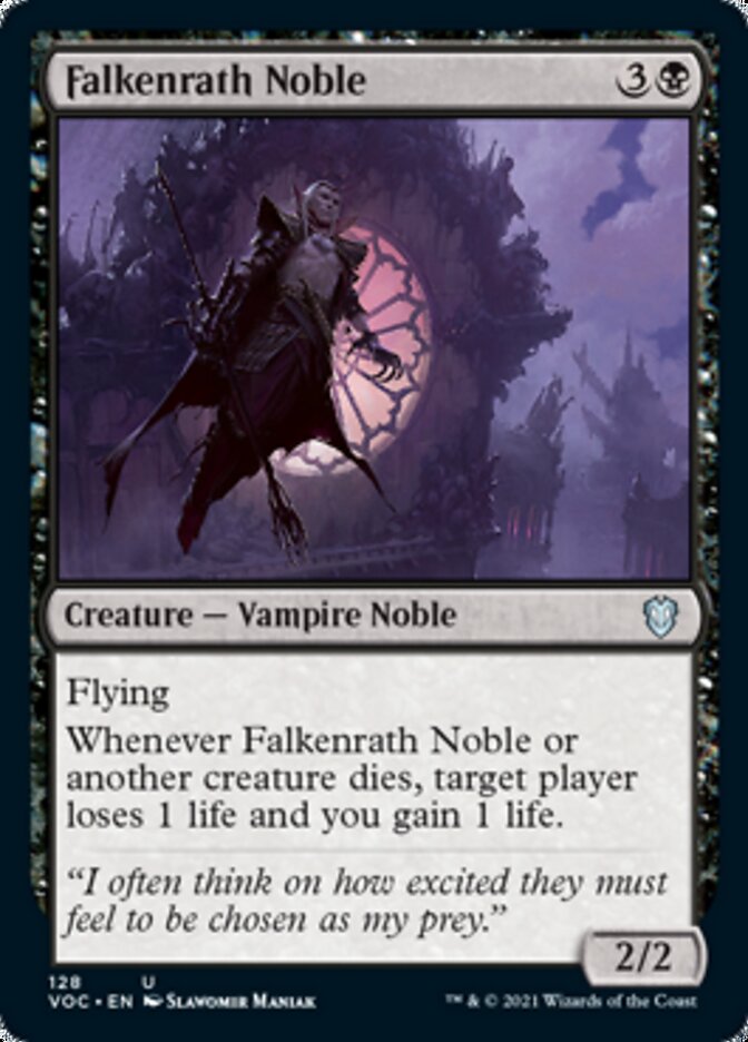 Falkenrath Noble [Innistrad: Crimson Vow Commander] | PLUS EV GAMES 