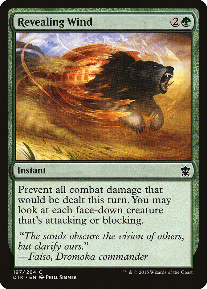 Revealing Wind [Dragons of Tarkir] | PLUS EV GAMES 