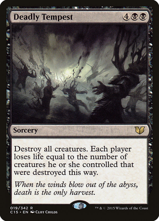 Deadly Tempest [Commander 2015] | PLUS EV GAMES 