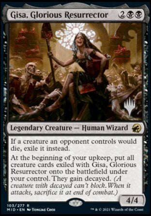 Gisa, Glorious Resurrector (Promo Pack) [Innistrad: Midnight Hunt Promos] | PLUS EV GAMES 