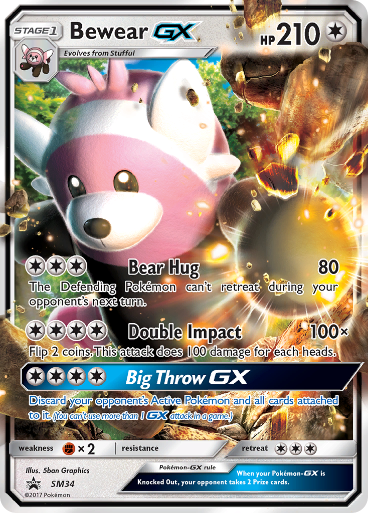 Bewear-GX [SM Black Star Promos]