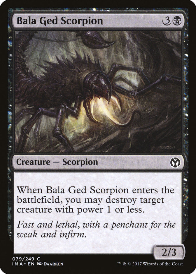 Bala Ged Scorpion [Iconic Masters] | PLUS EV GAMES 